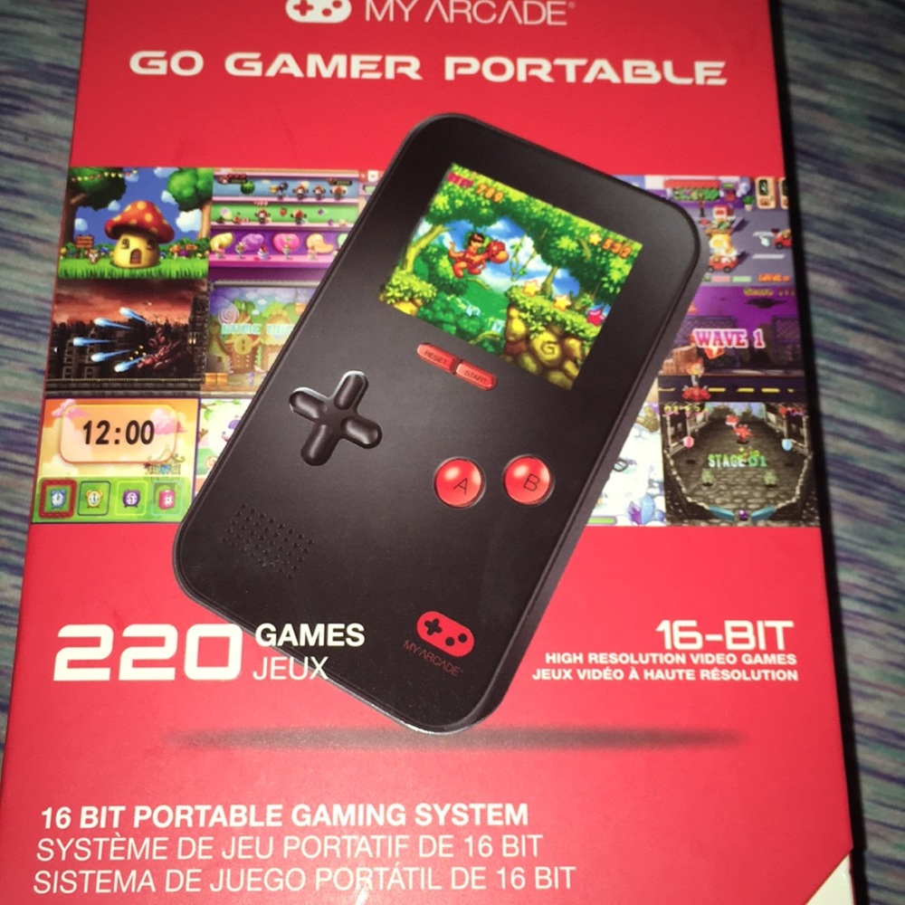 Go gamer portable gaming system